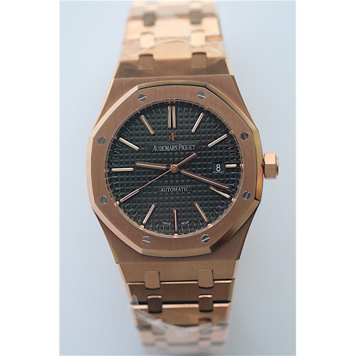 Royal Oak 41mm 15400 RG Black Dial Bracelet JF A3120 V5