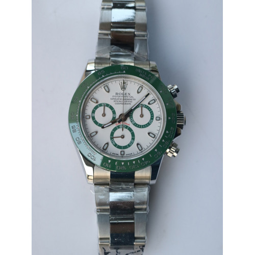 Rolex Daytona 116500LV Green Ceramic White Dial Bracelet BP A4130