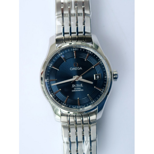De Ville Hour Vision 41mm Blue Dial Bracelet Super Clone VSF A8500