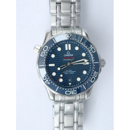Seamaster 300M 2018 Blue Ceramic Bezel Blue Dial Bracelet A8800 VSF V2