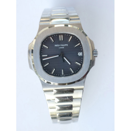 Nautilus Jumbo 5711 Super Replication Grey Textured Dial Bracelet PPF324