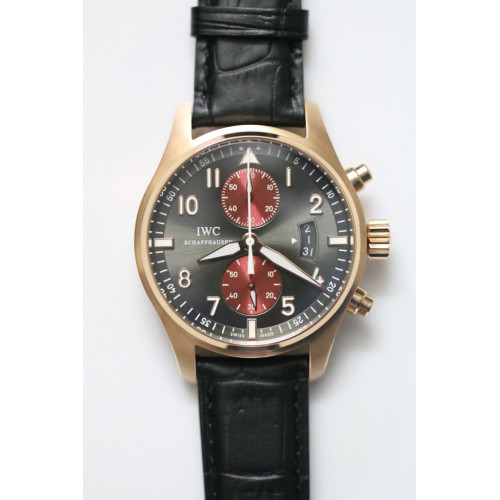 IWC Spitfire Chronograph Tribeca Film Festival 2014 RG Leather