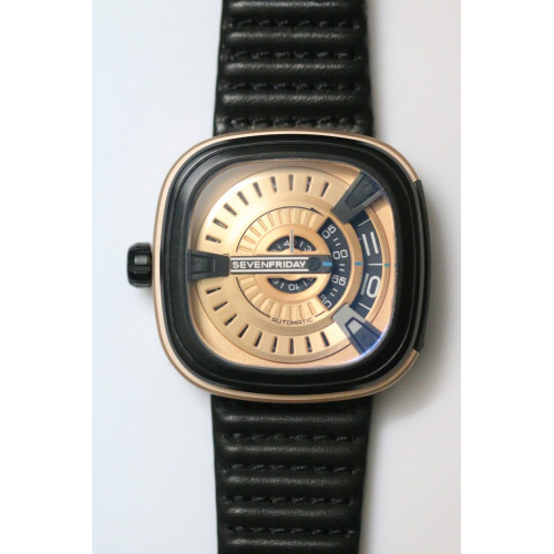 SevenFriday M2-1 RG Leather Miyota 8215